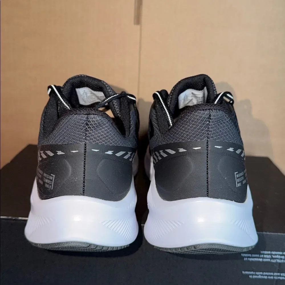 Nike Quest 3 Shield Black Metallic Silver CQ8894-001 Men’s Size 14